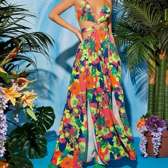 Boho floral maxi dress - Picture 5 of 8